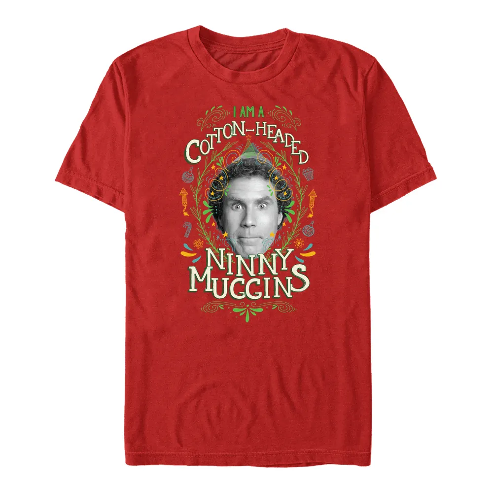 Warner Bros. Elf - Elf 'Cotton-Headed Ninny Muggins' Unisex Crew neck