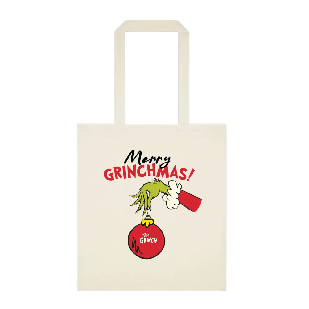 The Grinch - Christmas Bauble Graphic Unisex Totebag