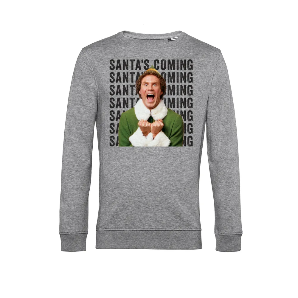 Warner Bros. Elf - Elf 'Santa's Coming!' Unisex Sweatshirt