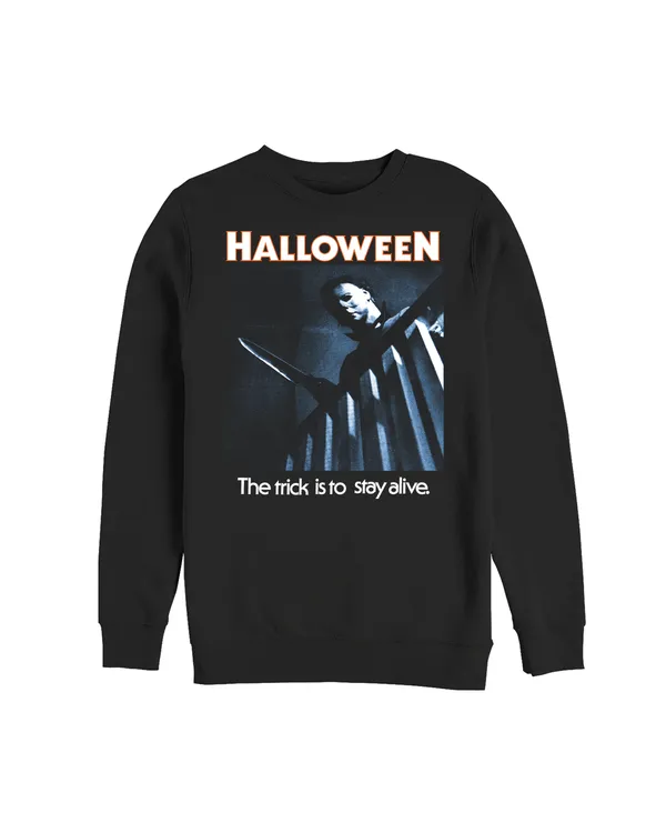 Halloween - Trick To Stay Alive Graphic Unisex Sweatshirt