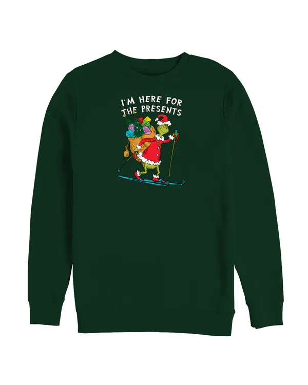 The Grinch - Here For The Presents Graphic Unisex Sweatshirt